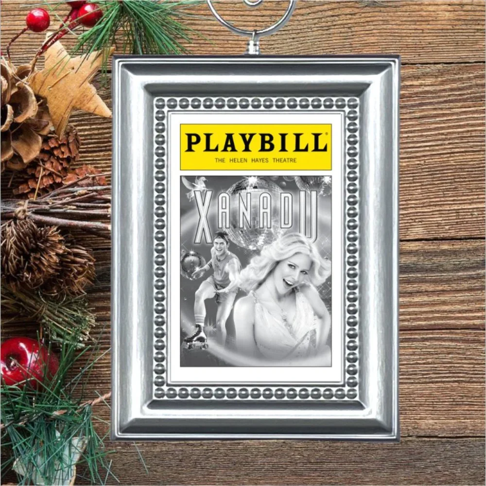 Xanadu Broadway Musical Playbill‎ Christmas Tree Ornament